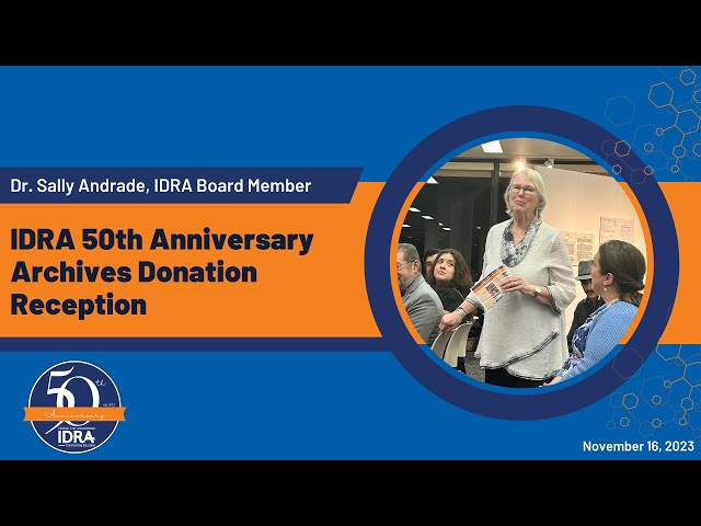 Sally Andrade – IDRA 50th Anniversary Archives Reception